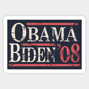 Vintage Barack Obama Joe Biden 2008 Sticker